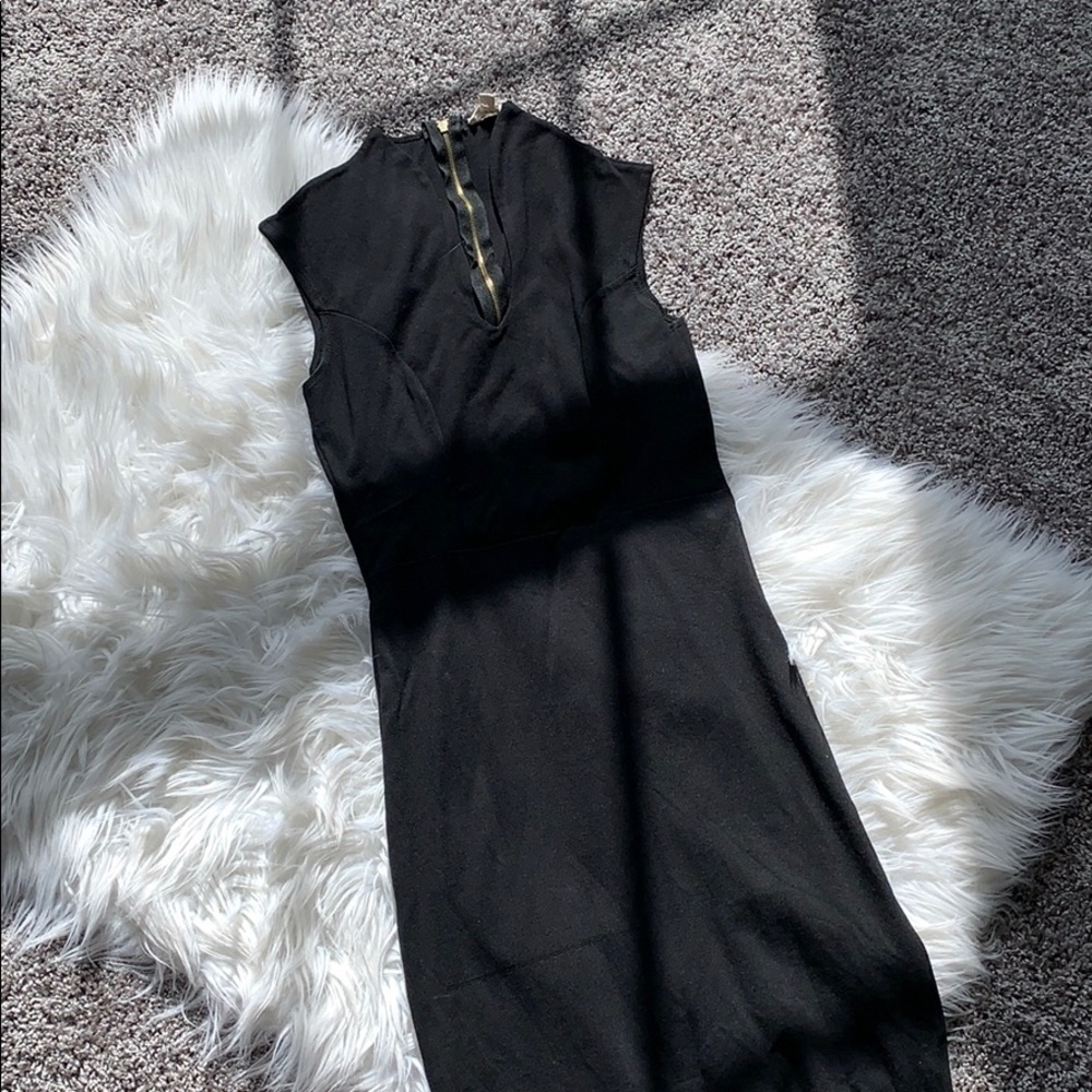 Fitted Black Dress